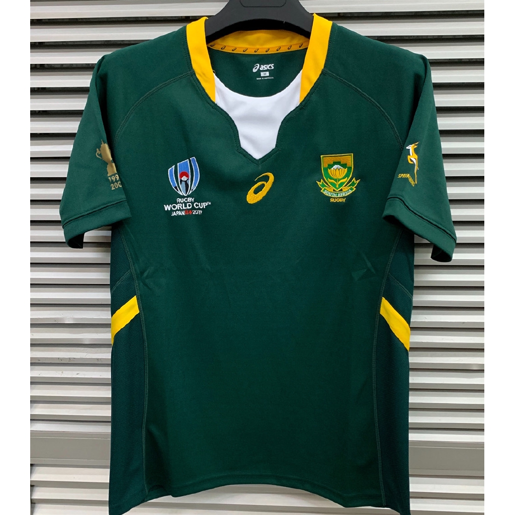 South africa rugby world cup hot sale jersey 2019