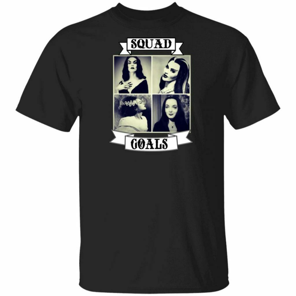 Force Vampira Morticia Addams Lily Munster Bride Frankenstein Gothic T ...