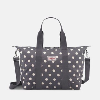 Button spot cheap foldaway overnight bag