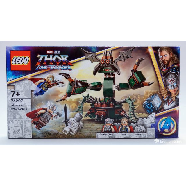 Lego Marvel Superheroes 76207 Attack on the New Asgard | Shopee Singapore