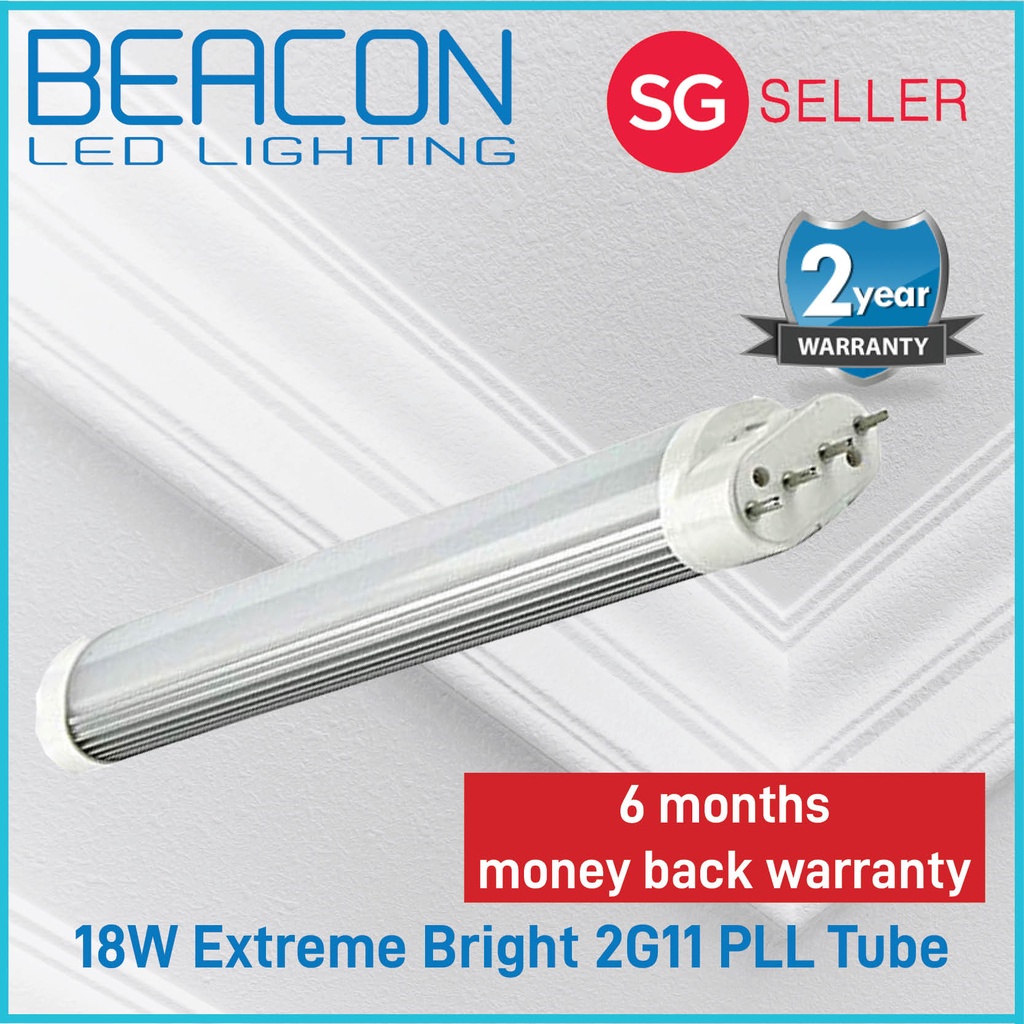 LED 2G11 Tube PLL Tube - 2 year warranty LED lamp LED tube | Shopee ...