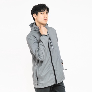 Reflective hot sale jacket windbreaker