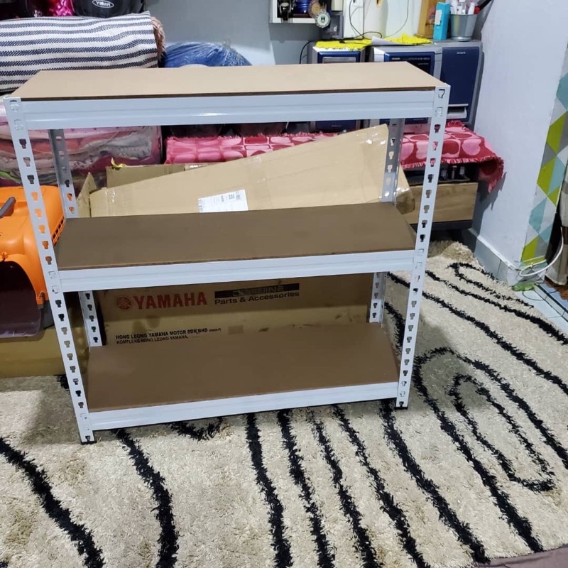 STORAGE RACK / BOLTLESS RACK 3LEVEL | Shopee Singapore