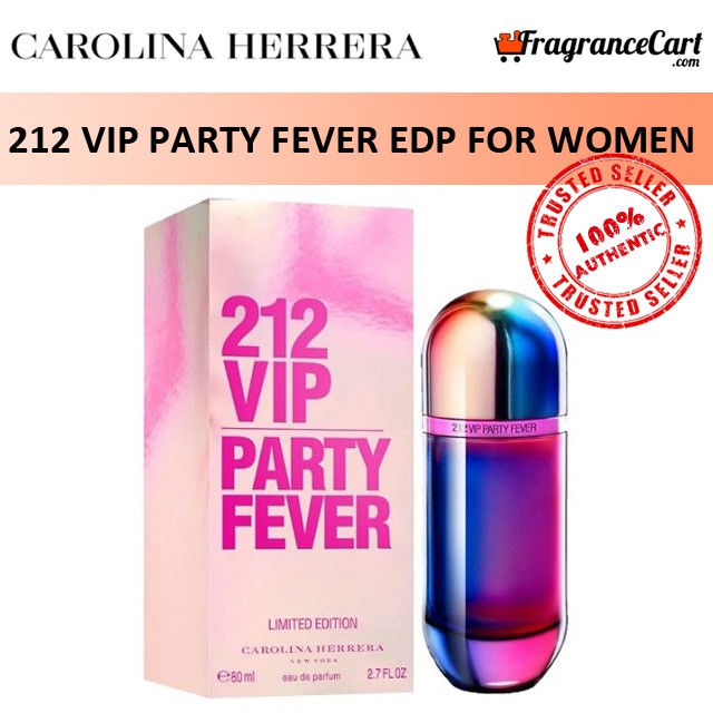 Carolina herrera perfume 212 fashion party fever