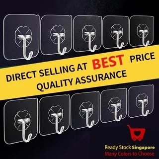 transparent adhesive hook - Prices and Deals - Apr 2024