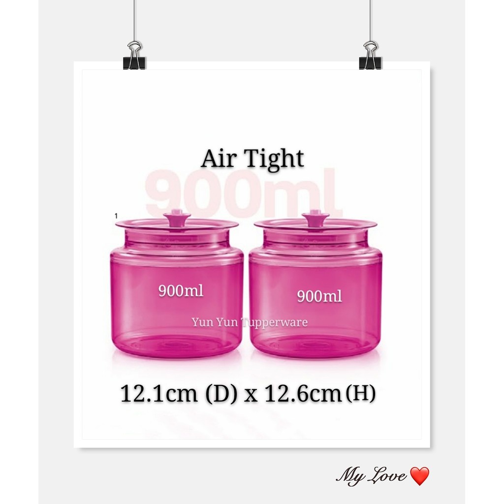 Tupperware Counterpart (2 PCS) - 900ml or 1.2L | Shopee Singapore