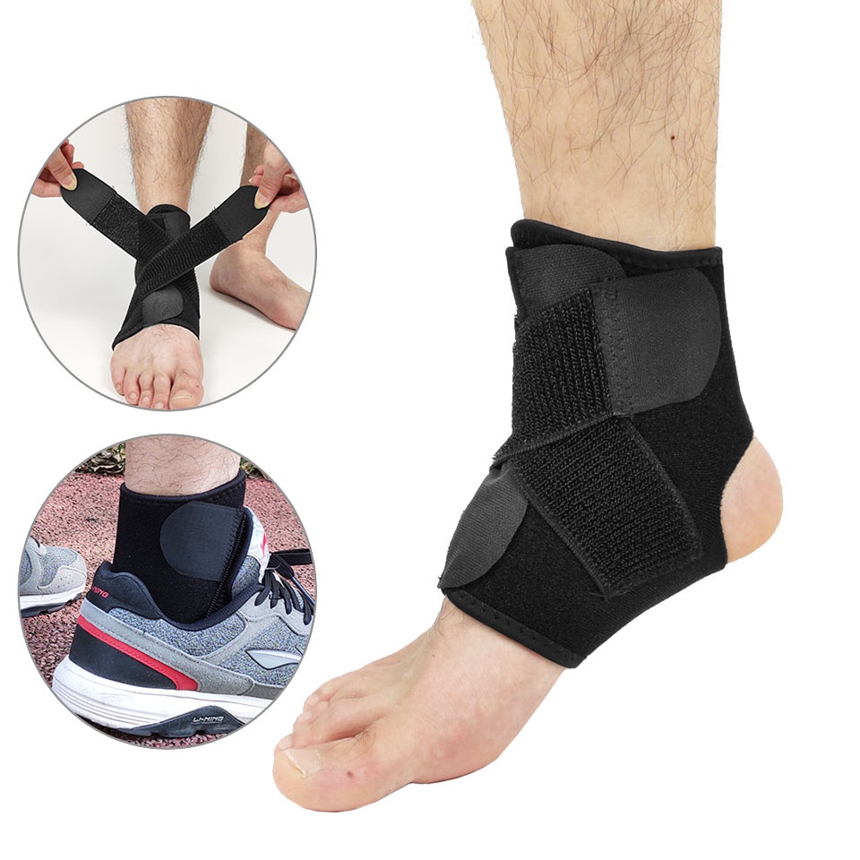 One Piece Ankle Support Brace Foot Splint Guard Sprain Orthosis ...