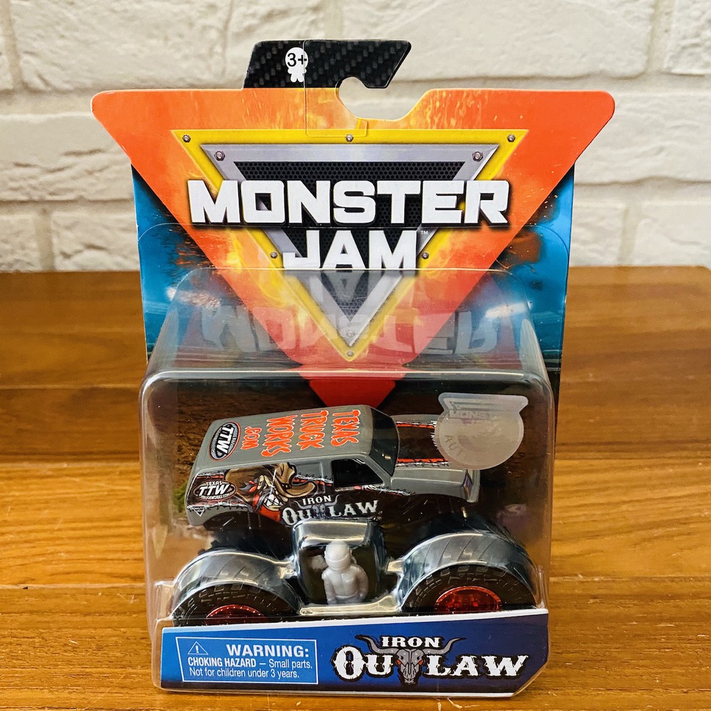 Monster Jam Mix 6 Grave Digger, Outlaw, Time Flies, Ice