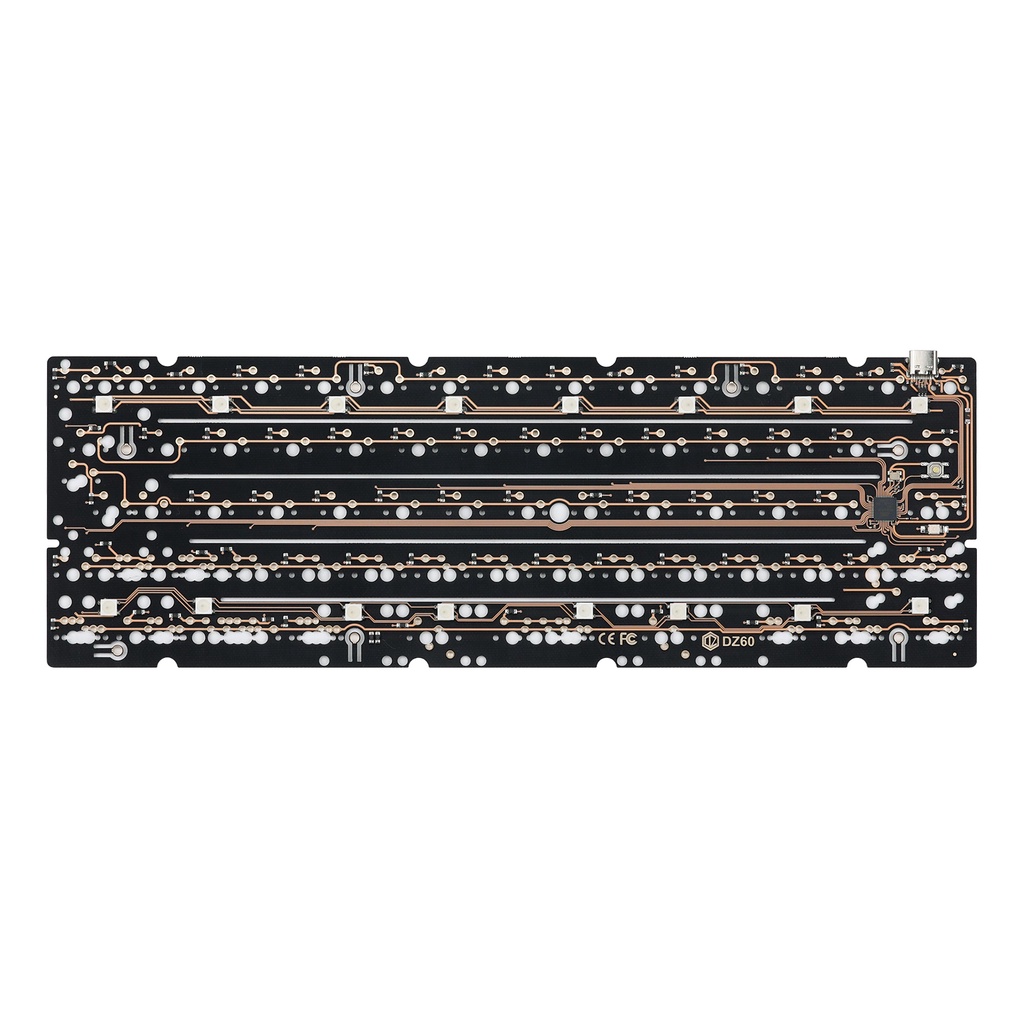 DZ60 SOLDERED 60% MECHANICAL KEYBOARD PCB | Shopee Singapore