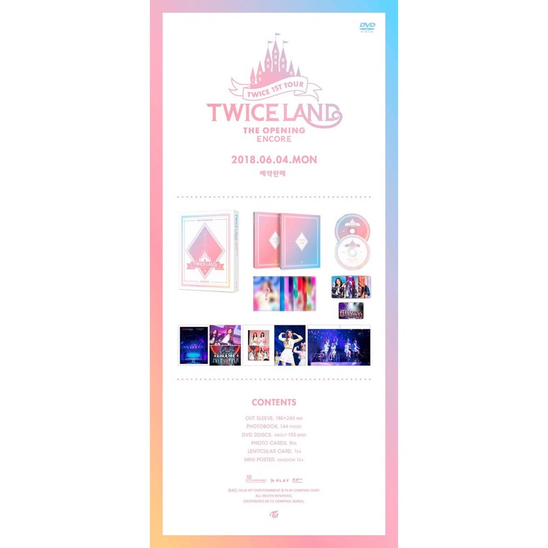 Twice Twiceland The Opening Encore DVD PC | Shopee Singapore
