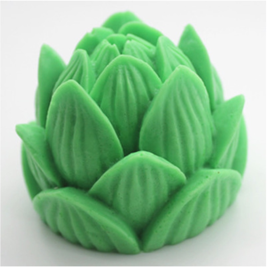 Lotus Scented Candle Handmade Soap Mold Handmade Mold Silicone Silicone 