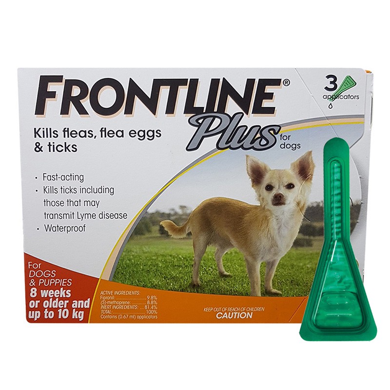 Frontline PLUS Nape Prevention And Treatment Of Ticks, Lice, Fleas On