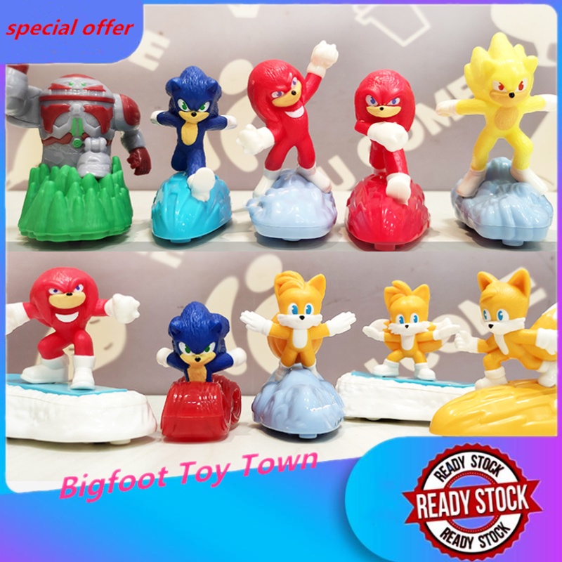 Super Sonic Juguete Mcdonalds Juguetes De Mcdonald's De Sonic