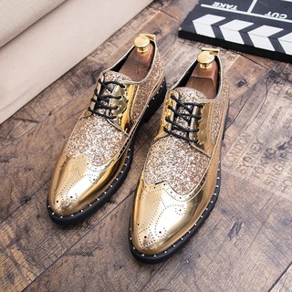 Mens dress hot sale shoes shiny