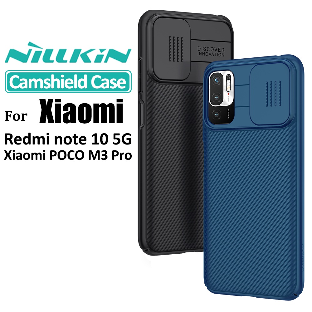 NILLKIN Camshield Case For Xiaomi Redmi Note 10 5G / POCO M3 Pro