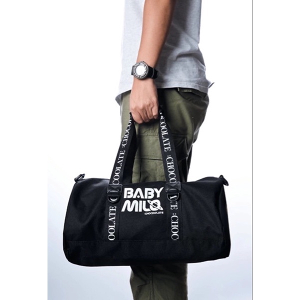 CHOCOOLATE - BABY MILO - Black Duffel Sling Bag *Japanese Magazine