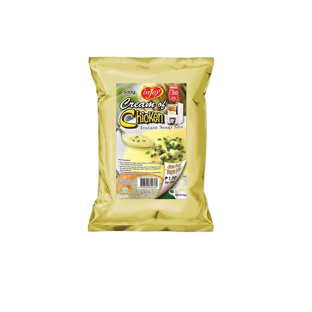 inJoy Cream of Chicken Soup 500g Shopee Singapore