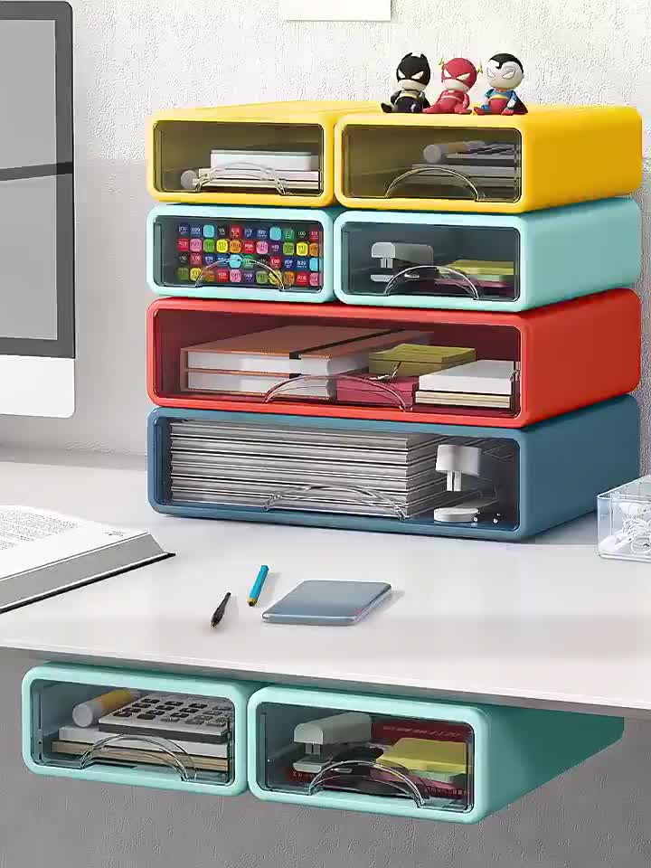 【SG Stock】Stackable Storage Drawer Box/Desktop Organizer/Drawer Storage ...