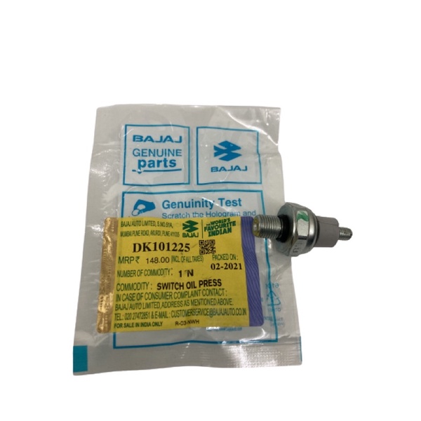 SWITCH OIL PRESSURE NS200/RS200 PULSAR/ DOMINAR D400 BAJAJ/KTM DUKE/RC