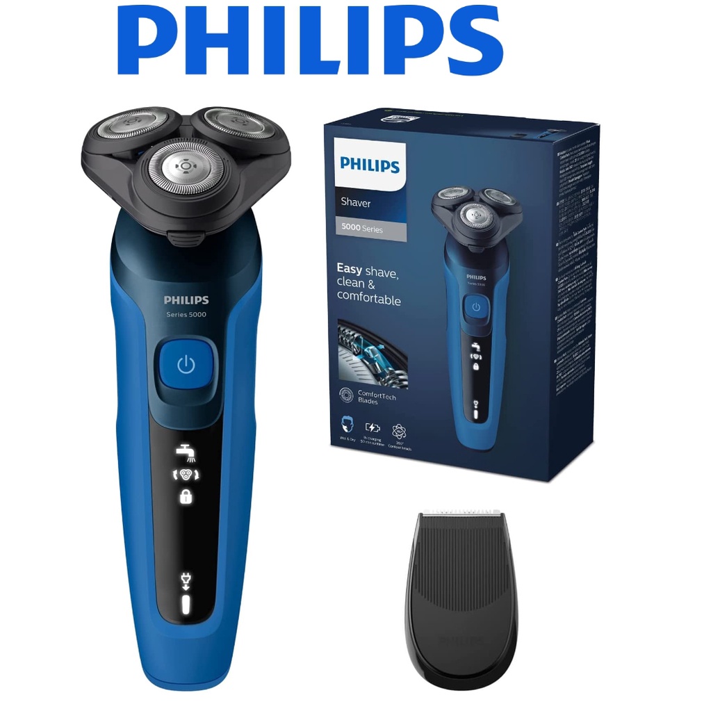 Philips S5466 Series 5000 Electric Wet and Dry Shaver, Powerful