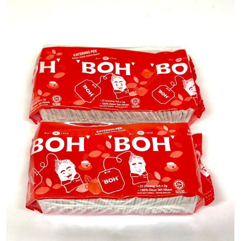 Boh Tea 25 Uncang X 2gram Shopee Singapore