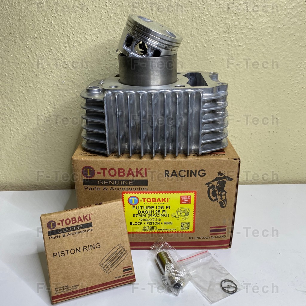 BLOCK RACING FUTURE125 Fi 57MM TOBAKI RACING BLOCK | Shopee Singapore