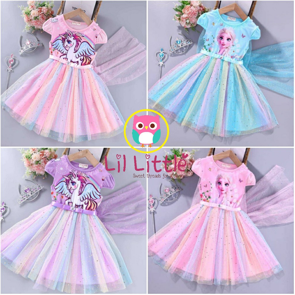 Unicorn fashion rainbow outfit