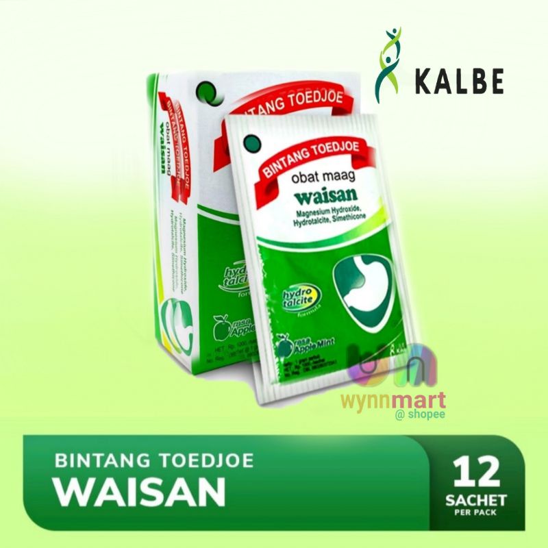 Stomach Ulcer Medicine Waisan @12 sachets/Box | Shopee Singapore