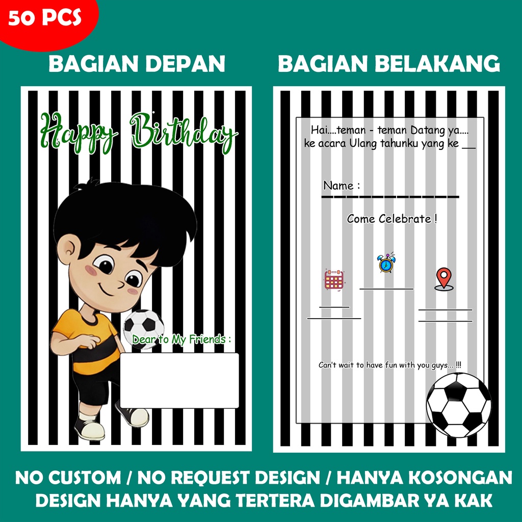 Birthday Invitation Design 03 No custom/Birthday Invitation/Print