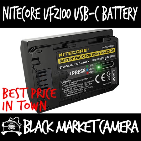 [BMC] Nitecore UFZ100 USB-C Rechargeable / NFZ100 Smart Battery for