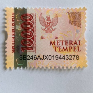 Materai Stamp 10000 - Product of Indonesia | Shopee Singapore