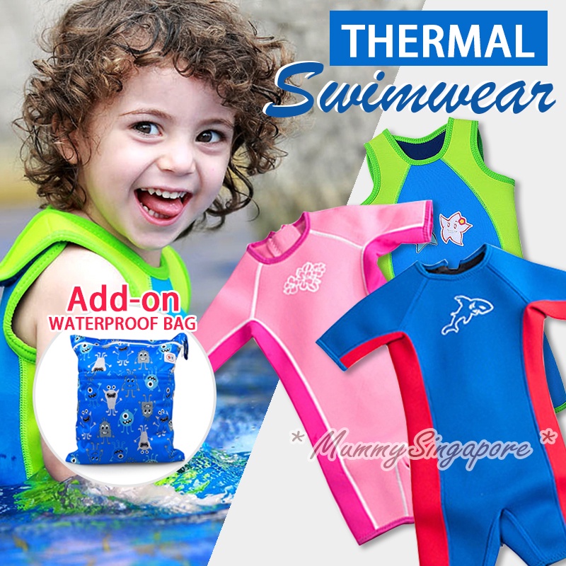 Thermal swimwear kids Thermal swim suit Keep warm Snorkeling diving