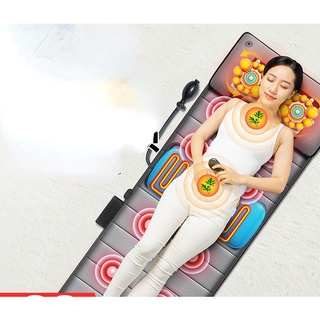 Comfier Full Body Massage Mat with Movable Shiatsu Neck Massage Pillow, 10  Vibrating Motors & 4 Heating Pad - AliExpress