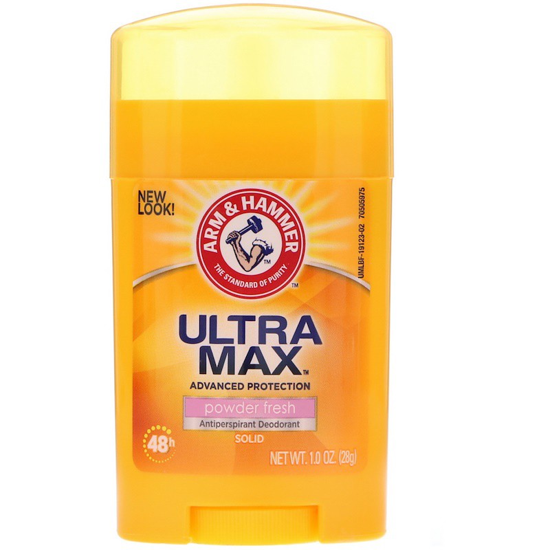 Arm & Hammer RollOn UltraMax Antiperspirant Solid Deodorant Powder