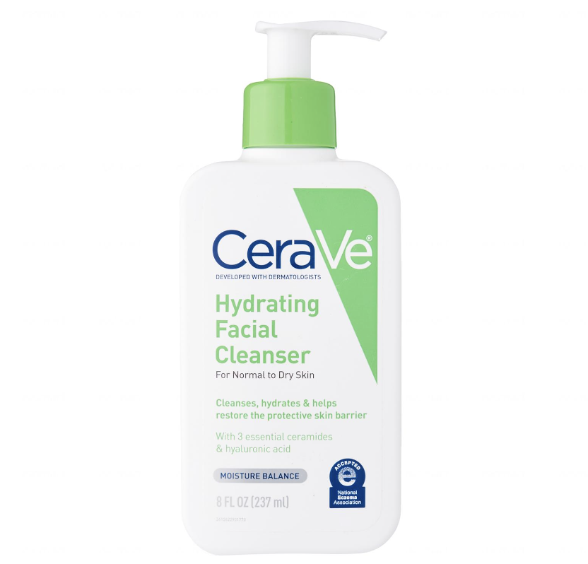 CeraVe Fragrance-Free Face Cleanser, Foaming Face Wash with
