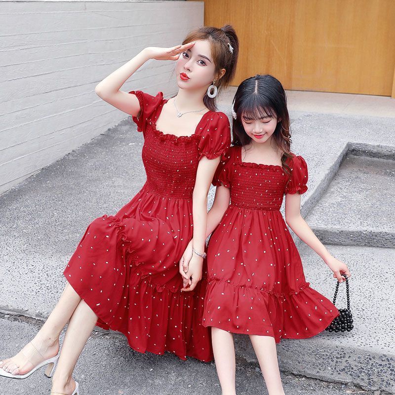 Mother daughter 2024 terno dress