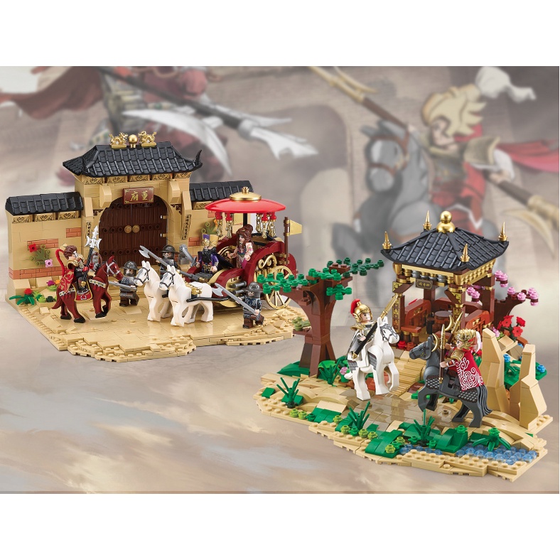 Lego romance of discount the three kingdoms