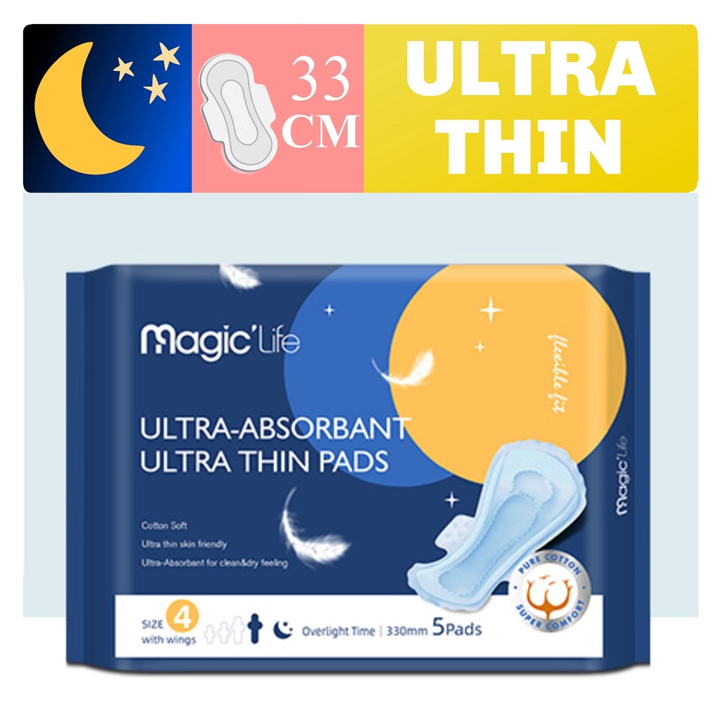 Cottony Soft Ultra-Thin Regular Pads