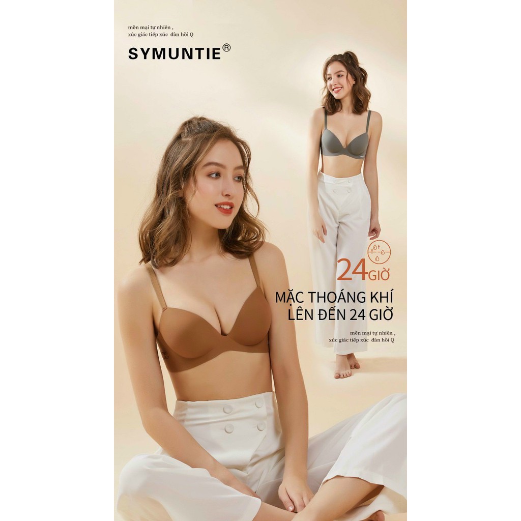 Sym Rubber Molded Bras Lift Sexy Breasts Soft Rimless Bras Flatter A Sexy Bust Pk57 Shopee