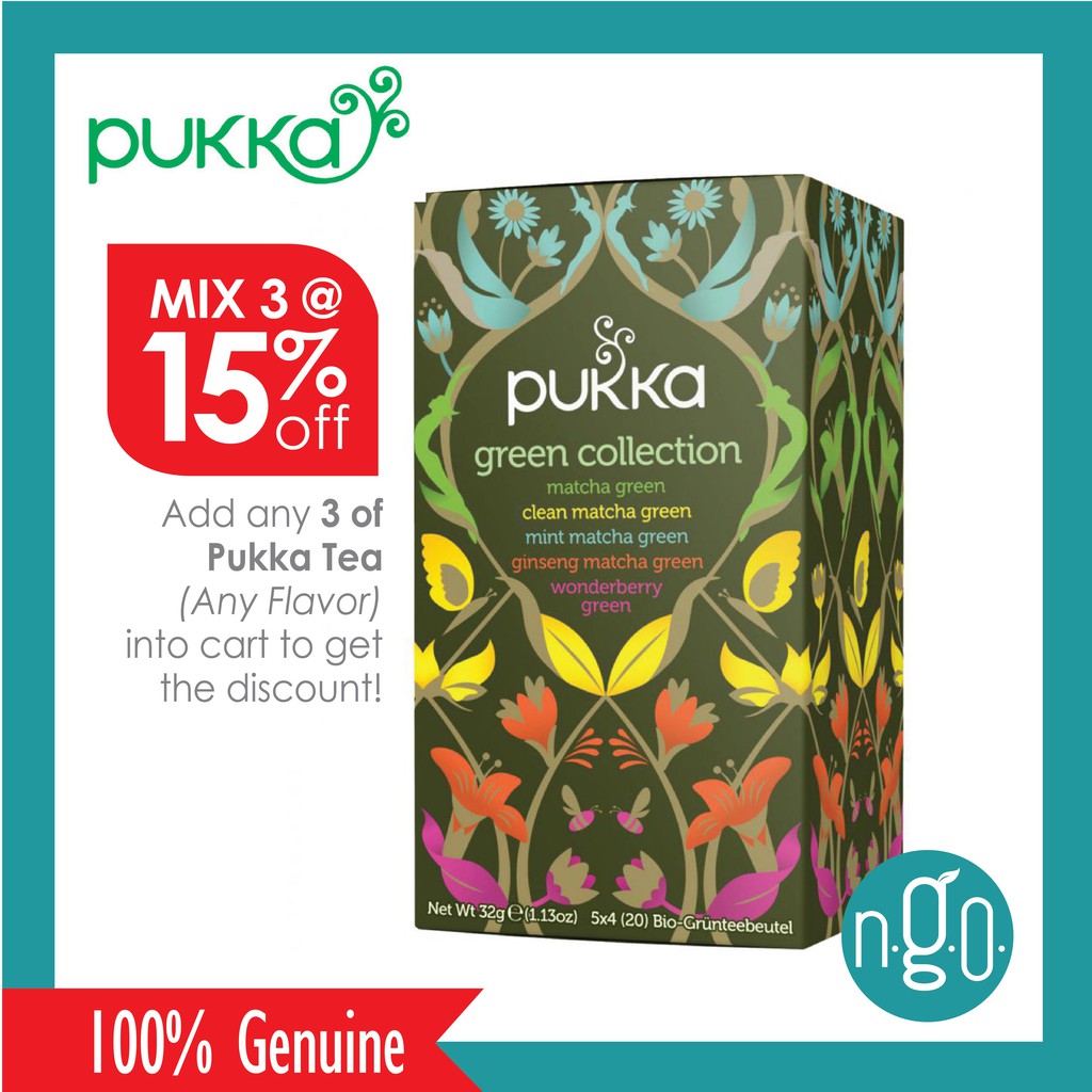 Pukka Tea Green Collection (20sachets/box) | Shopee Singapore