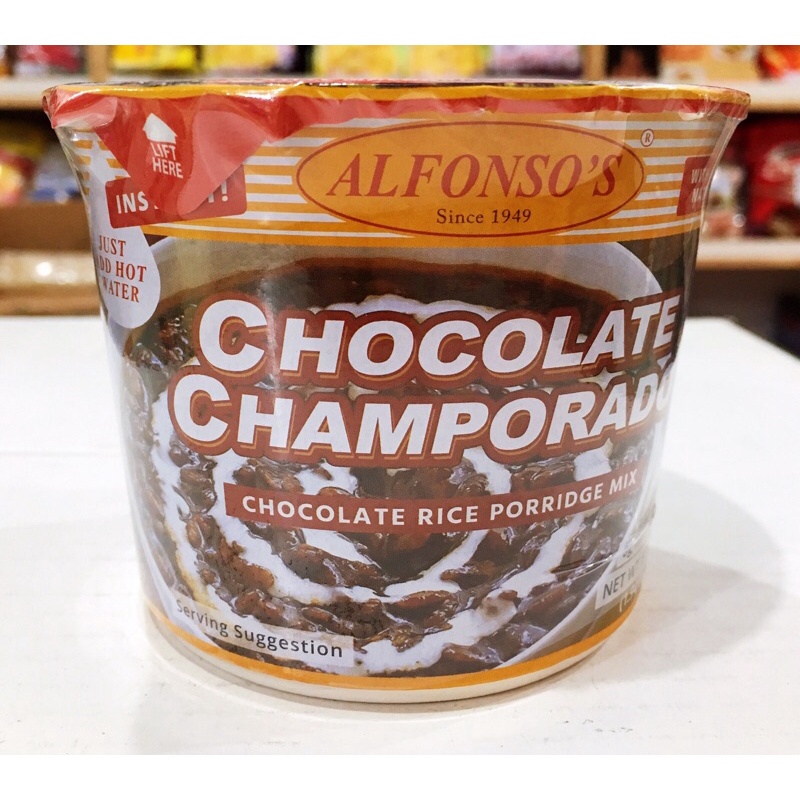 Philippines🇵🇭ALFONSO'S Chocolate Rice Porridge Mix Cocoa Sweet Porridge ...