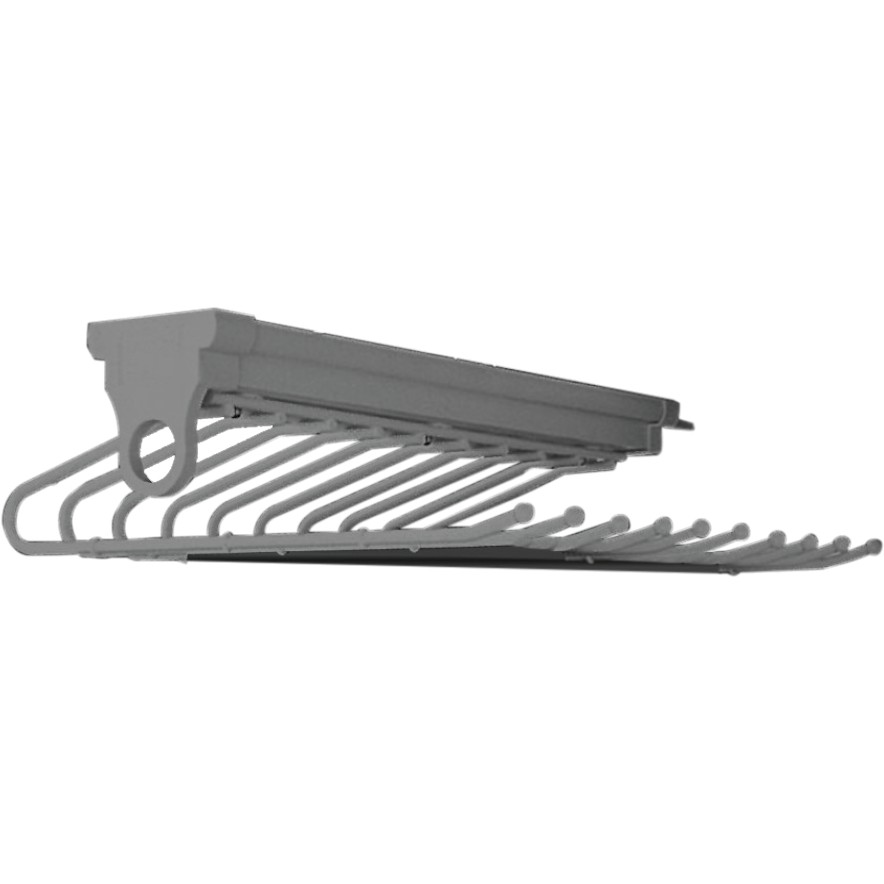 Single Trousers Rack with Soft Closing (Top Mounted) | Shopee Singapore