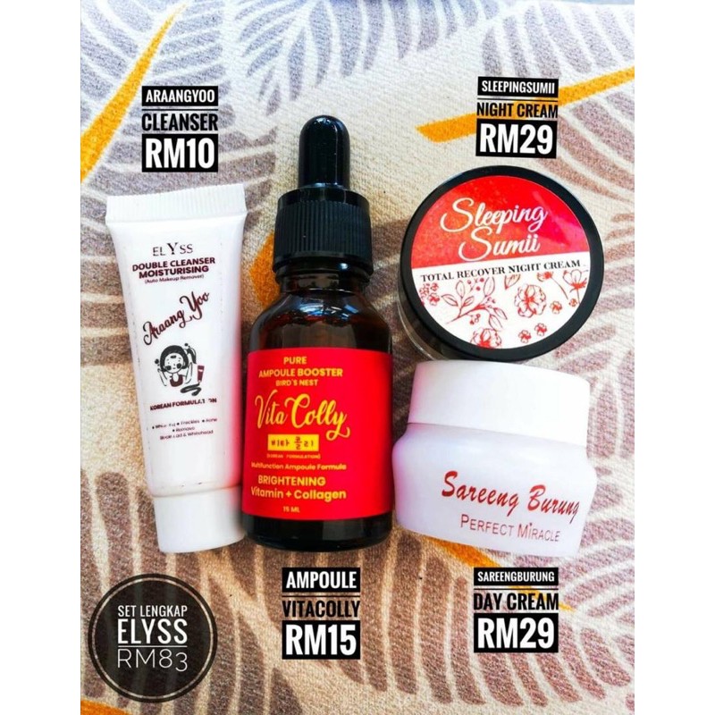 ELYSS SKINCARE SET (4 items) | Shopee Singapore