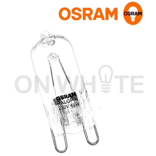 OSRAM Rocket Bulb 40W 220V-240V G9 - Halogen Lamp ( Replace 50W ...