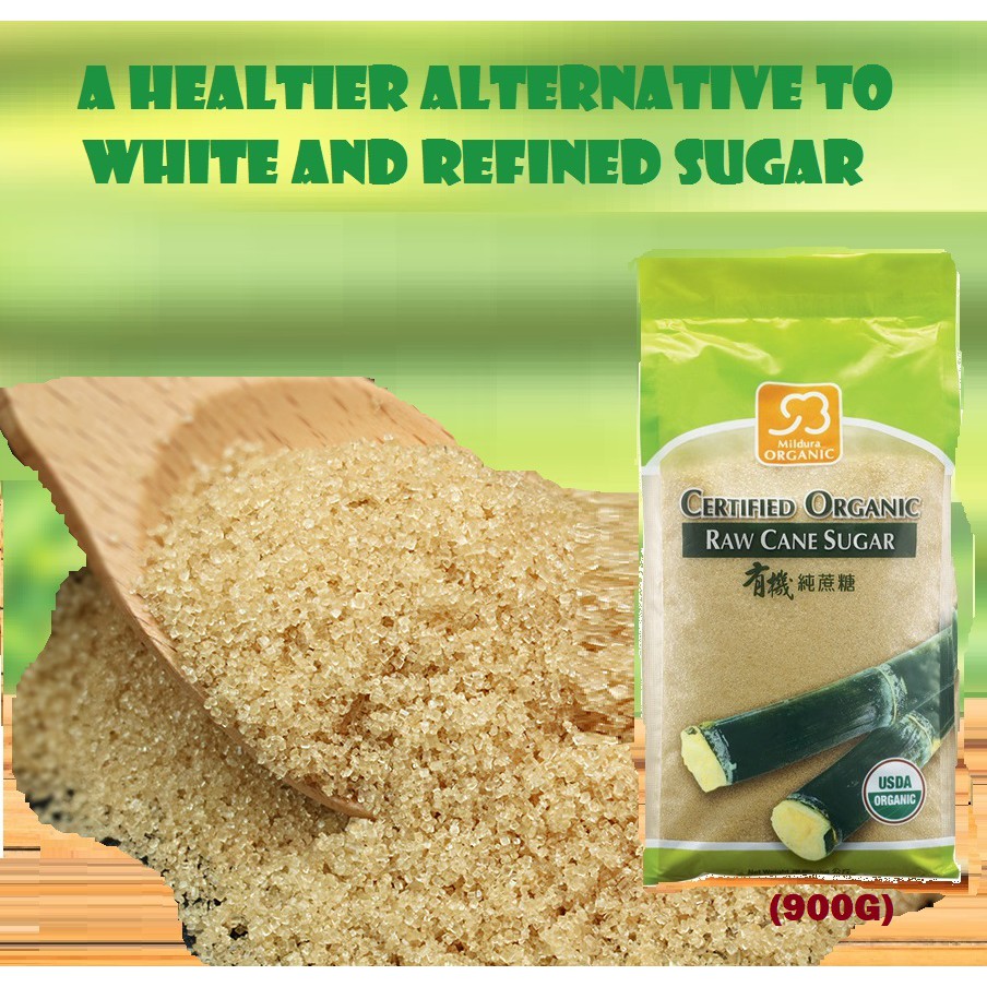 Organic Raw Cane Sugar (900g) Shopee Singapore