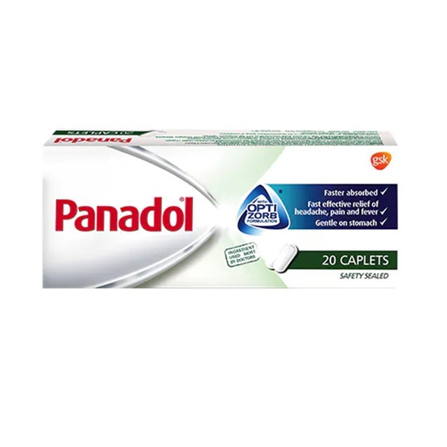 PANADOL with Optizorb, Paracetamol for Effective Fever & Pain Relief