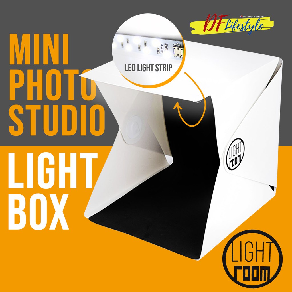 Mini Photo Studio Light Box LED Light Room Photography Folding