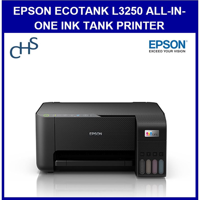 Epson EcoTank L3250 A4 WiFi AllinOne Ink Tank Printer Print, scan