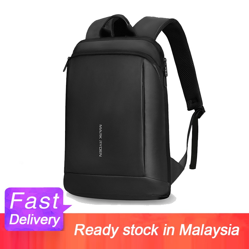 Mark Ryden slim laptop backpack oxford cloth waterproof daily work ...