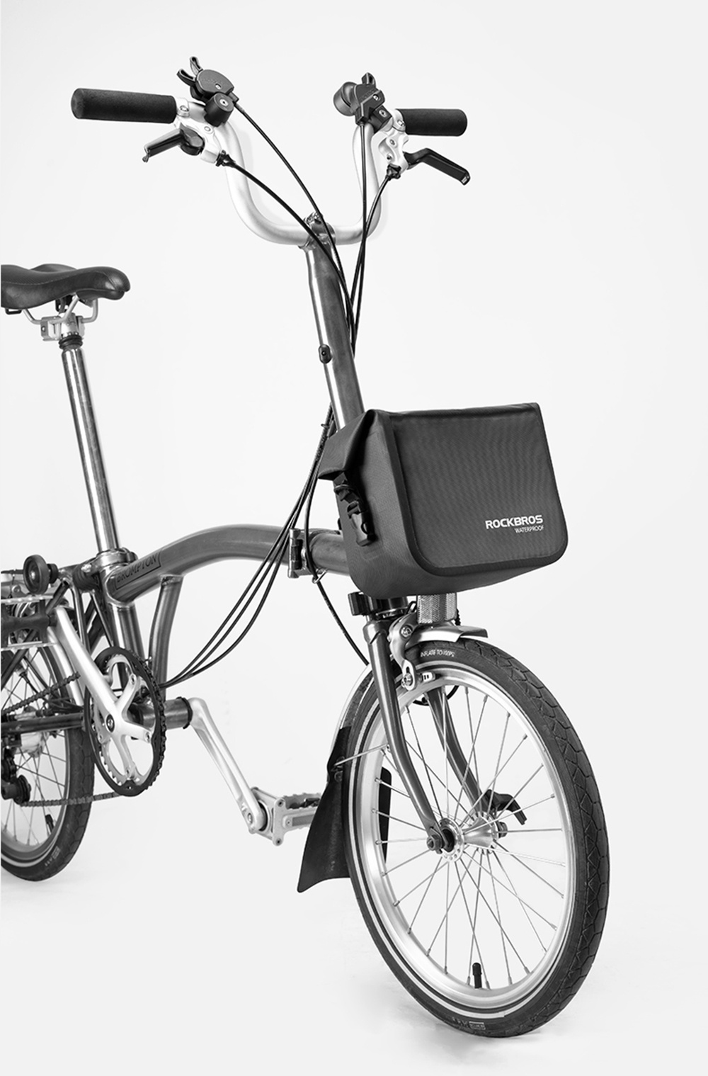 ROCKBROS Bike Bag Waterproof Front Pocket Shoulder Pack Handlebar Bag